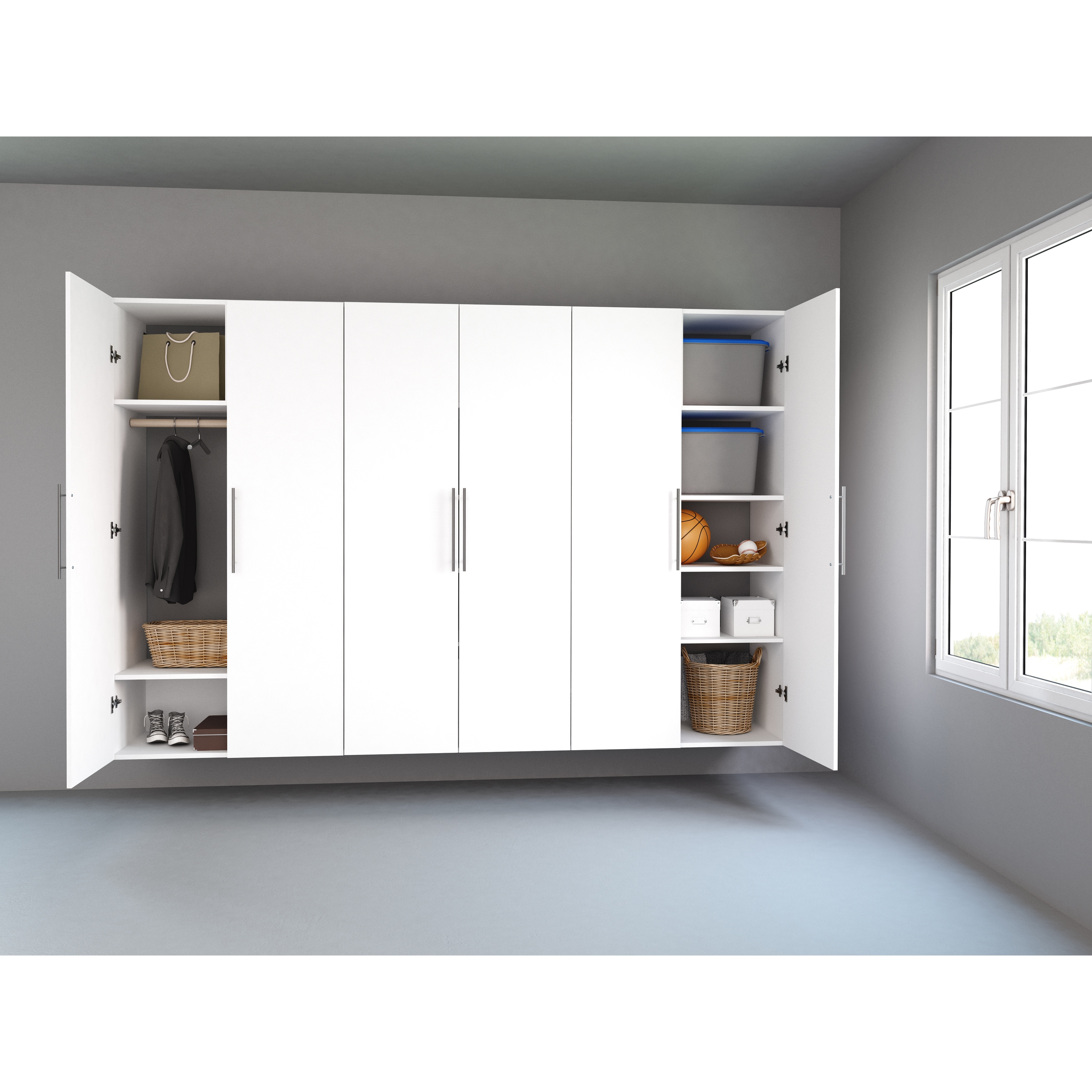 White Laminate Storage and Organization Bed Bath Beyond