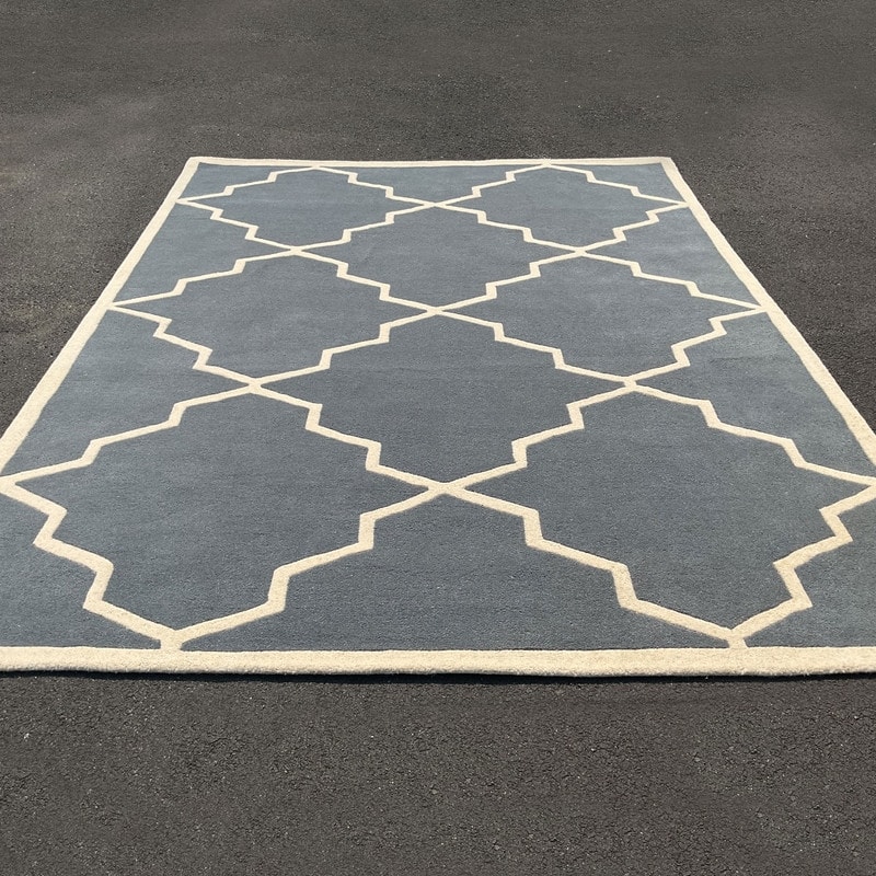 HERAT ORIENTAL Handmade Tibetan Trellis Wool Rug Collection