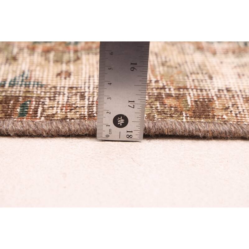 ECARPETGALLERY Hand-knotted Antalya Vintage Copper Wool Rug - 5'10 x 8'10