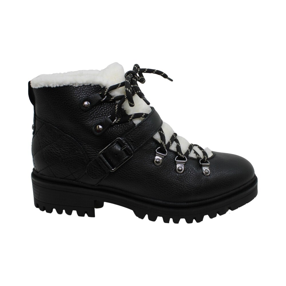 9 west black boots