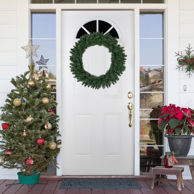 Buffalo Fir Artificial Christmas Wreath - 30" - Unlit