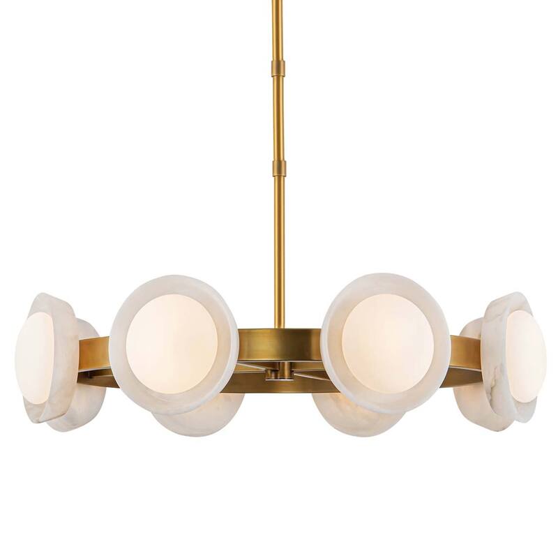 Alora Lighting CH320837 Alonso 38" Wide LED Ring Chandelier
