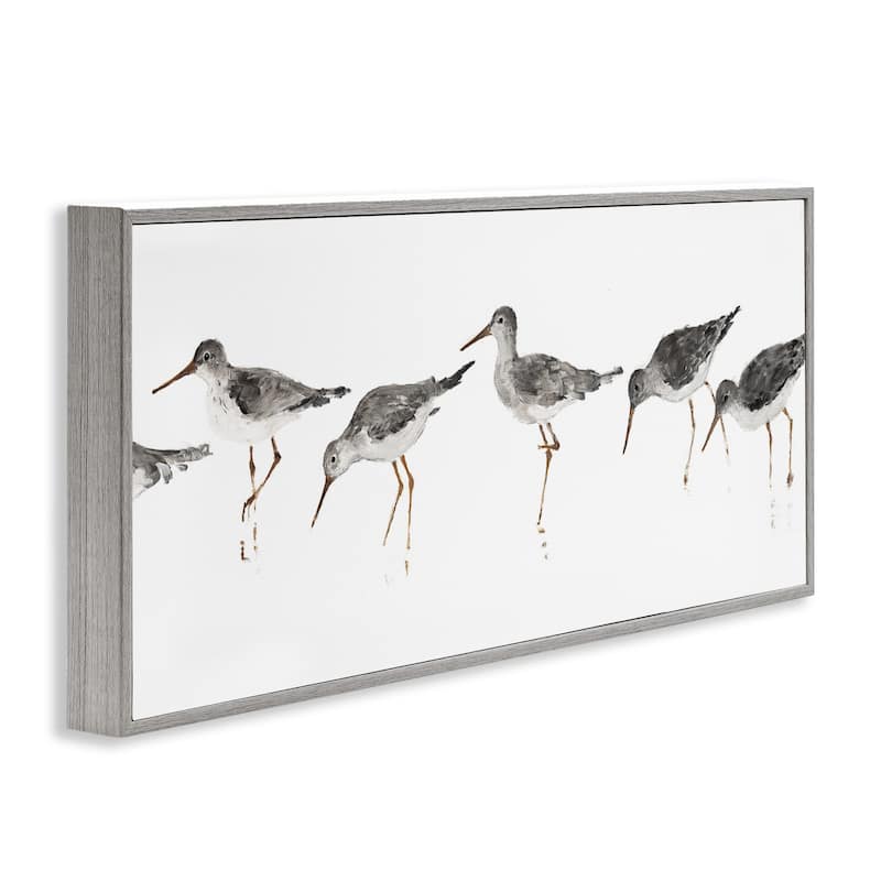 Stupell Sandpipers Framed Wall Art