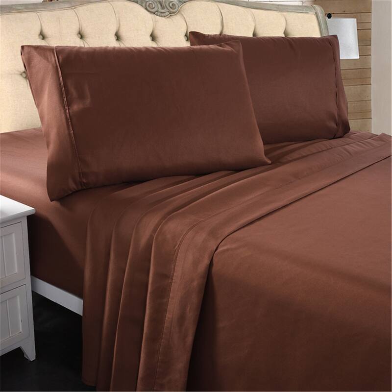 Luxury Deep Pocket 4-piece Bed Sheet Set