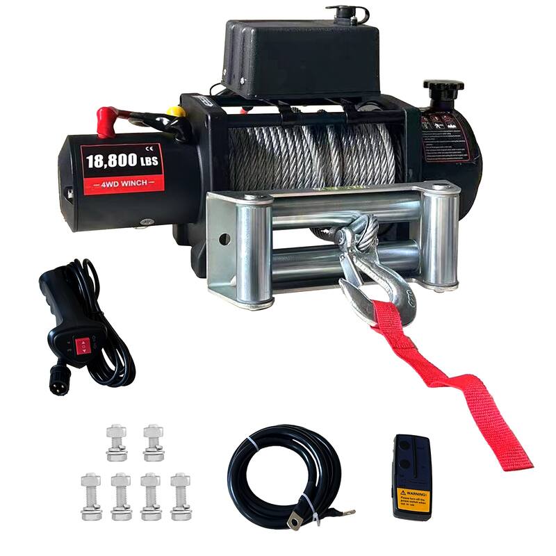 18800lbs Electric Winch with Wireless Handheld Remote