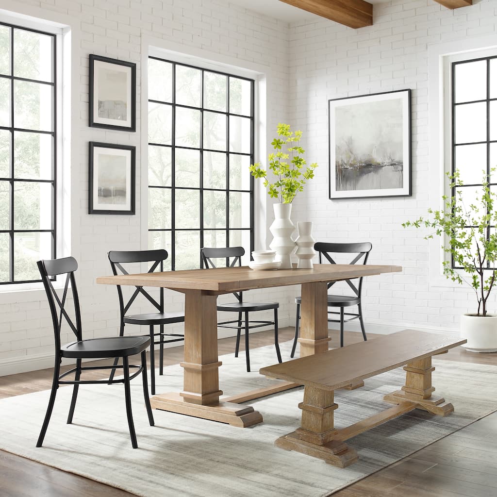 Crosley Joanna 6Pc Dining Set W/Camille Chairs