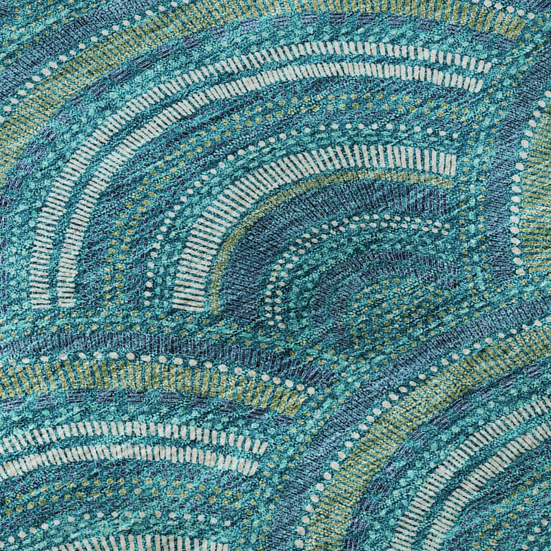Premium Washable Super Soft Transitional Stacks Mayfield Rug