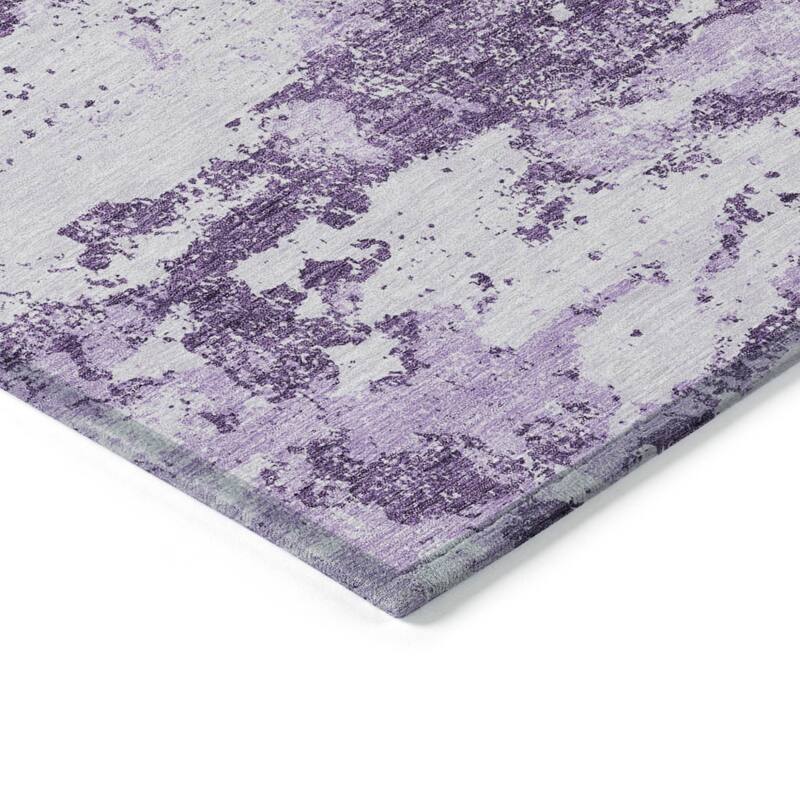 HomeRoots Floral Transitional Rectangle Outdoor Rug