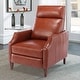 preview thumbnail 46 of 44, Brooklyn Faux Leather Push Back Recliner by Greyson Living