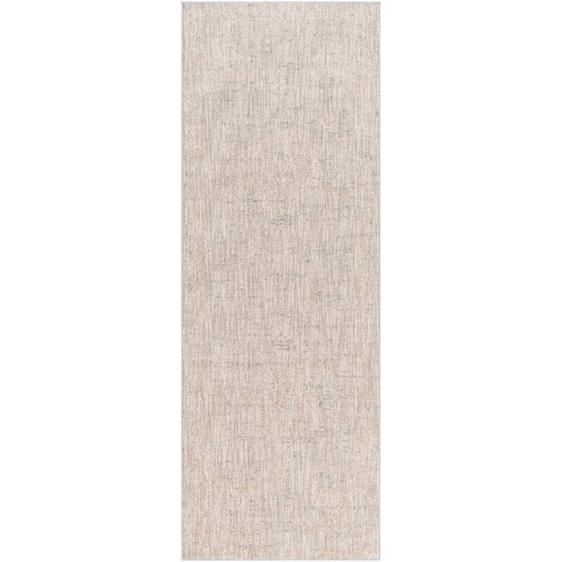 Artistic Weavers Hanya Traditional Area Rug - 2' 7" x 10' - Light Tan