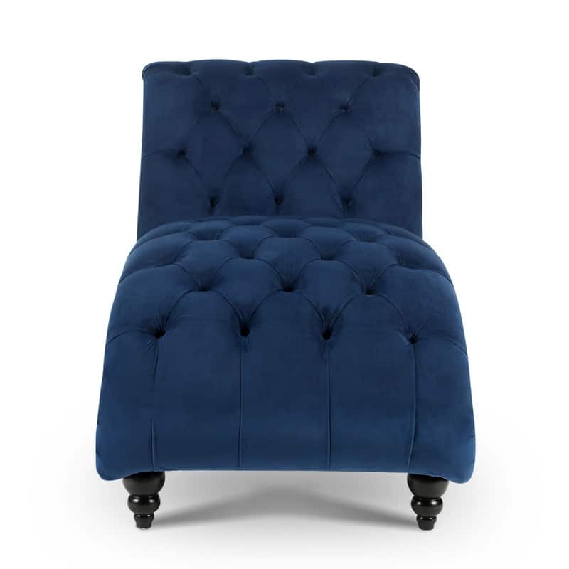 Tufted Or PU Armless Chaise Lounge