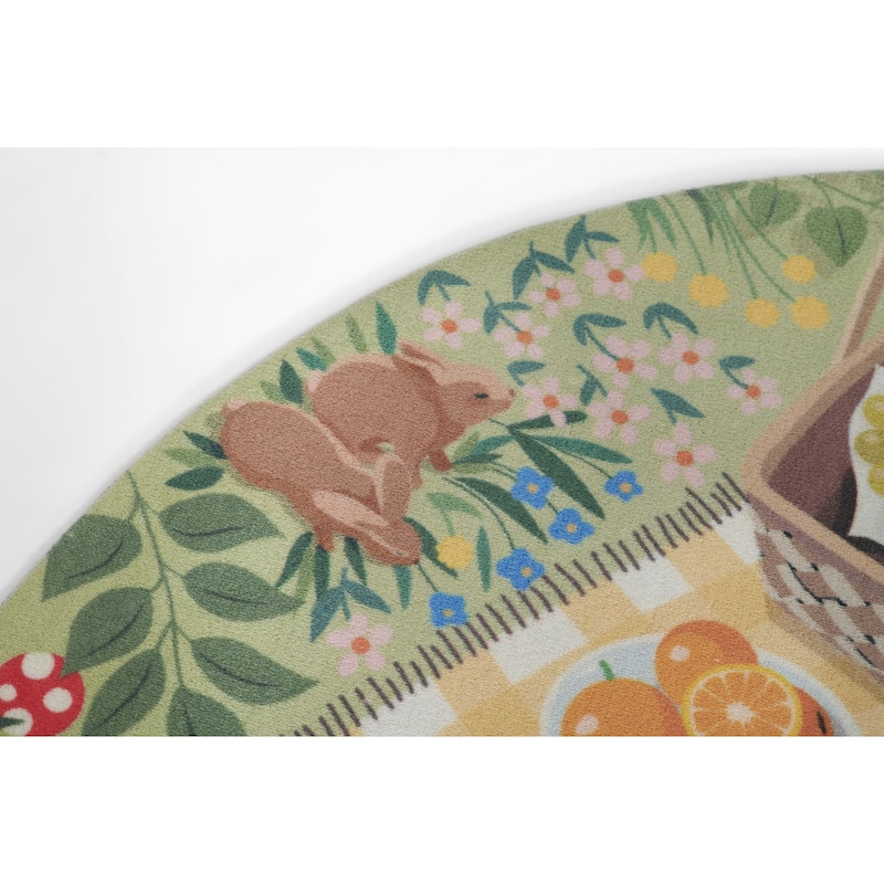 Momeni Playground Tea Party Kid Rug