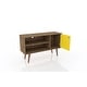 preview thumbnail 3 of 11, Mid-century Modern Liberty 2-shelf TV Stand