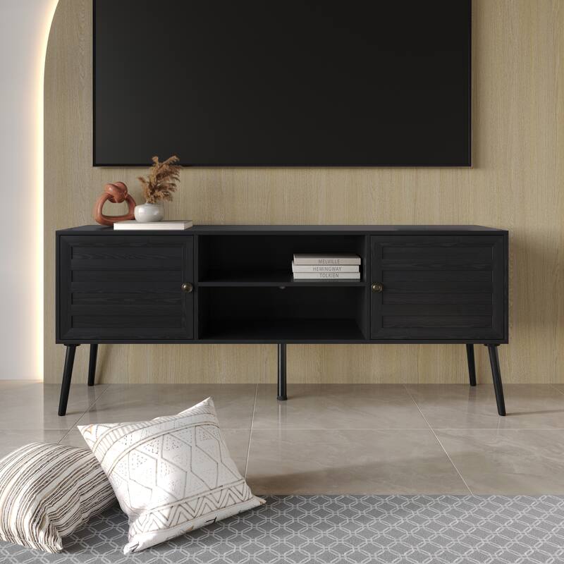 Clayfell Dixon 63" TV Stand - Black