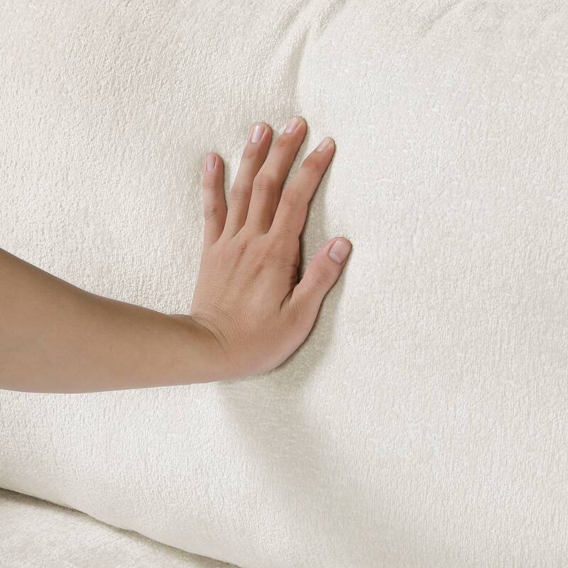 Willia 31.5" Chenille Accent Chair - Light Brownish-Gray Finish Frame