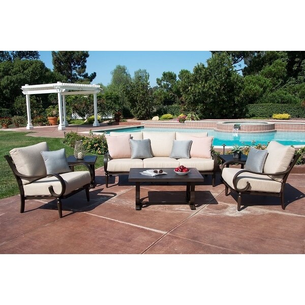 Shop Pacific Casual Barcalounger Columbia Aluminum ...