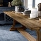preview thumbnail 10 of 10, Furniture of America Sail Rustic Pine Solid Wood Dining Table