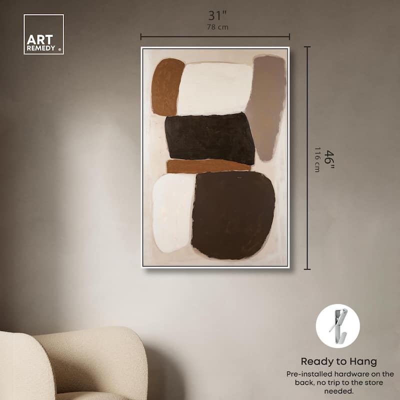 Asymmetrical Balance III Canvas by Art Remedy