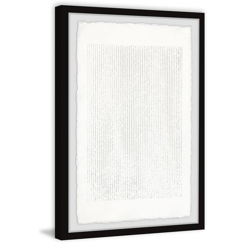 'Stained Concrete' Framed Painting Print