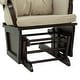 preview thumbnail 8 of 43, HOMCOM Nursery Glider Rocking Chair with Ottoman Cushion Seating