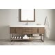 preview thumbnail 3 of 12, James Martin Vanities Columbia 72" Single Vanity, Latte Oak with Brushed Nickel Hardware