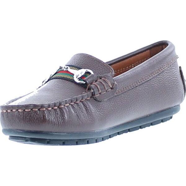 Shop Venettini Boys 55 Toby Designer Buckle Dress Casual Loafers