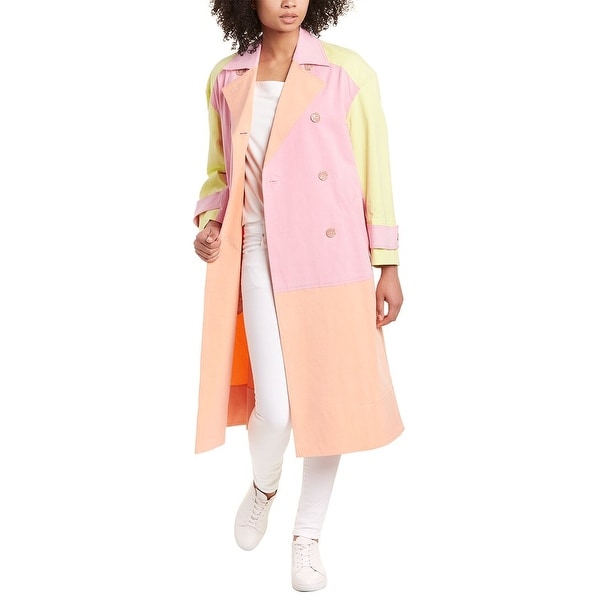 Tanya Taylor Myers Long Coat. Opens flyout.