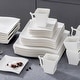 preview thumbnail 23 of 49, MALACASA Flora Porcelain Wavy Modern Dinnerware Set (Service for 6)
