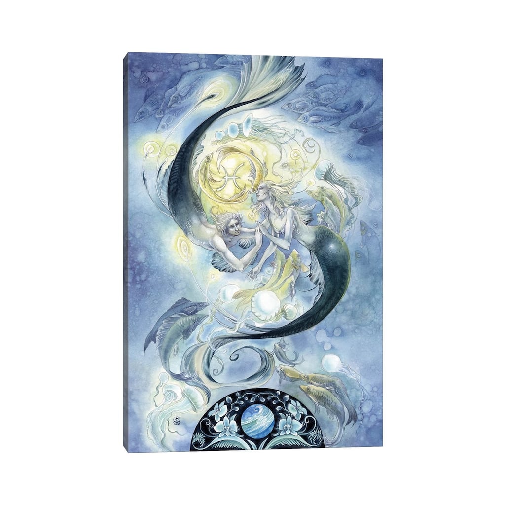 iCanvas "Pisces" by Stephanie Law Canvas Print