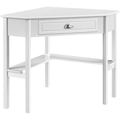 Yaheetech Writing Computer Desk Workstation with Shelves and Drawers