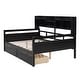 preview thumbnail 19 of 34, Full Daybed with Drawers & Shelf - Elegant Multi-Functional Style