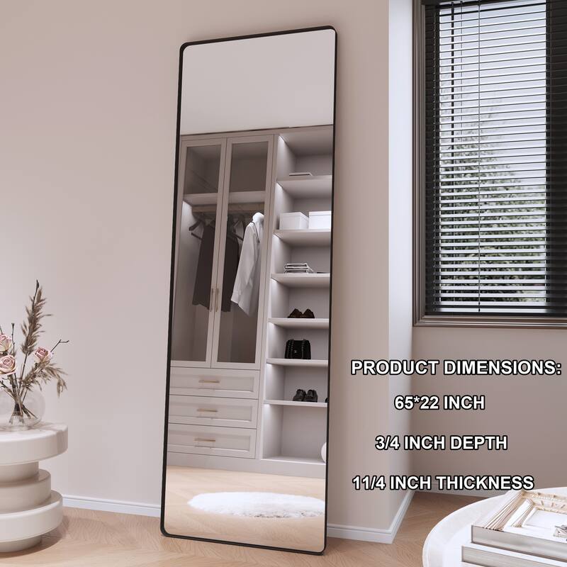 QuivaraView Rectangular Aluminum Framed Bathroom Vanity Mirror