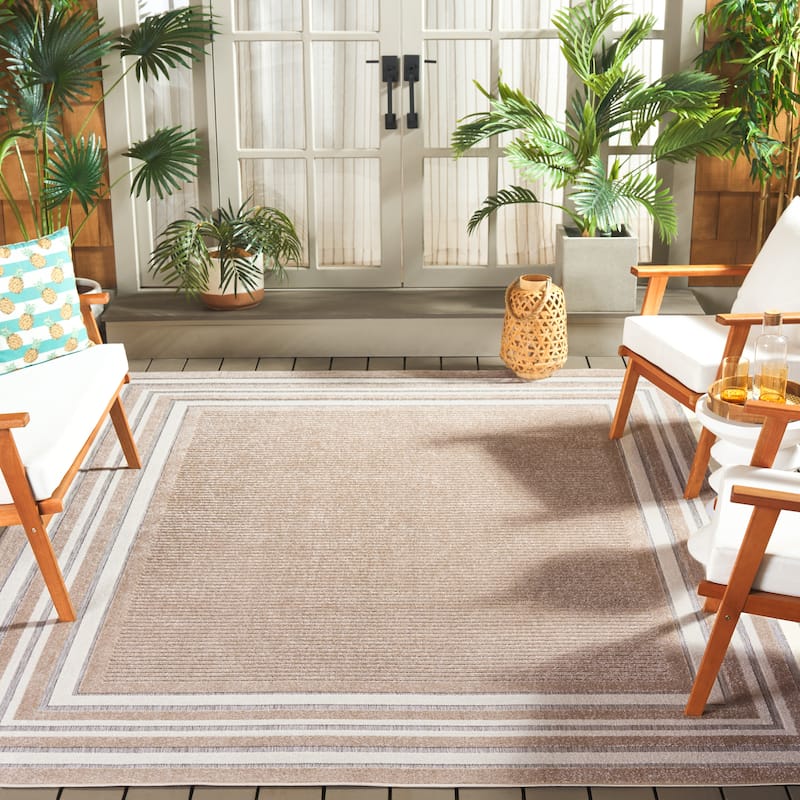SAFAVIEH Cabana Pratima Indoor/Outdoor Waterproof Patio Backyard Rug