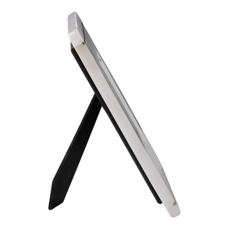 Marble Stone Frame with Inlaid Detail Modern Glam Decorative Accent