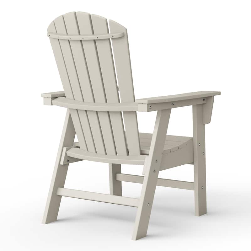 Altura Hdpe All Weather Outdoor Patio Adirondack Dining Chair