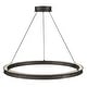 preview thumbnail 5 of 7, Fredrick Ramond FR41476 Althea 38" Wide LED Ring Chandelier