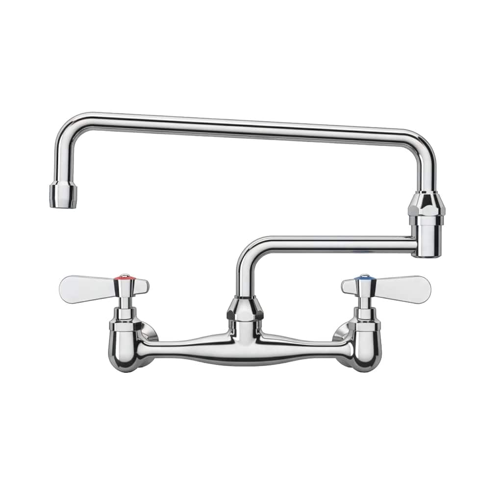 Whitehaus Collection Double Jointed Wall Mount Utility Faucet