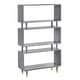 preview thumbnail 5 of 19, Simple Living Margo Mid-Century Modern 3-tier Bookshelf - 59.5"h x 36"w x 11.8"d