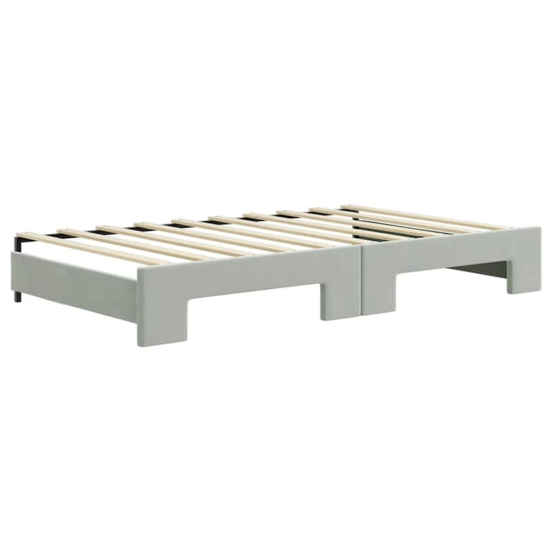 vidaXL Day Bed Upholstered Sofa Bed Daybed for Bedroom Living Room Velvet