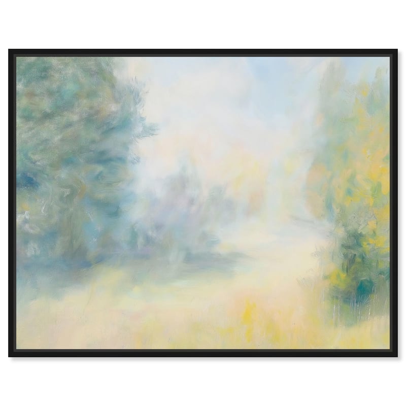 Faded Horizon I Canvas by Art Remedy - Black - 36" x 30"