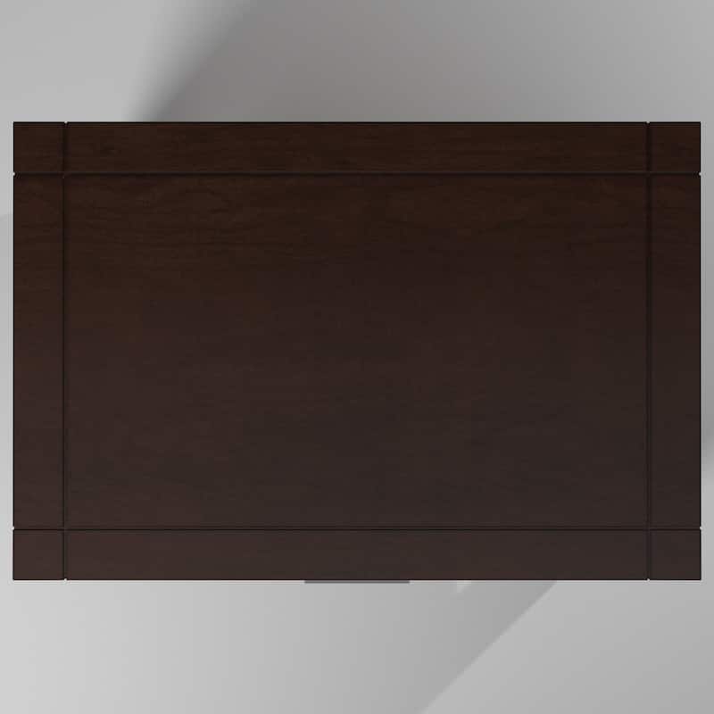 Alpine Furniture Carmel 2-drawer Nightstand