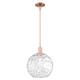 Option Clear Water Glass / Antique Copper