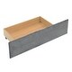 preview thumbnail 12 of 22, Modern & Simple Style Queen Size Upholstery Wood Platform Bed with Four Drawers,Adjustable Headboard