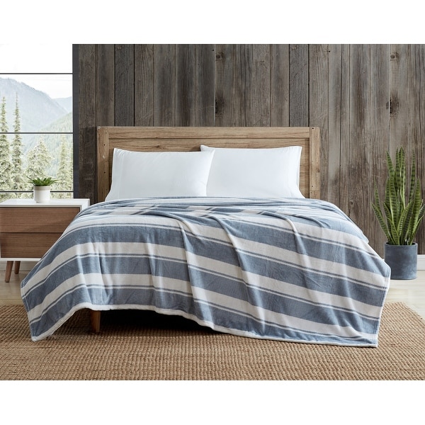 B and m hotsell teddy fleece bedding