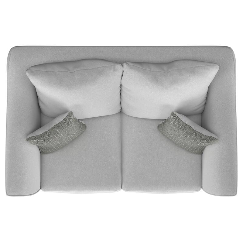Salizar Upholstered Flared Arm Sofa Set