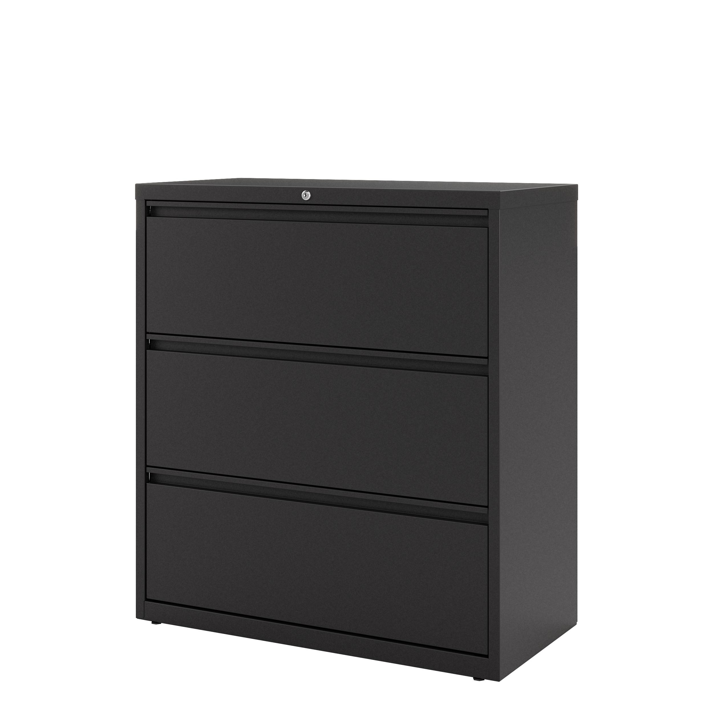 Hirsh 36"W 3 Drawer Lateral File Cabinet for Home/Office with Premium Matte Texture Finish
