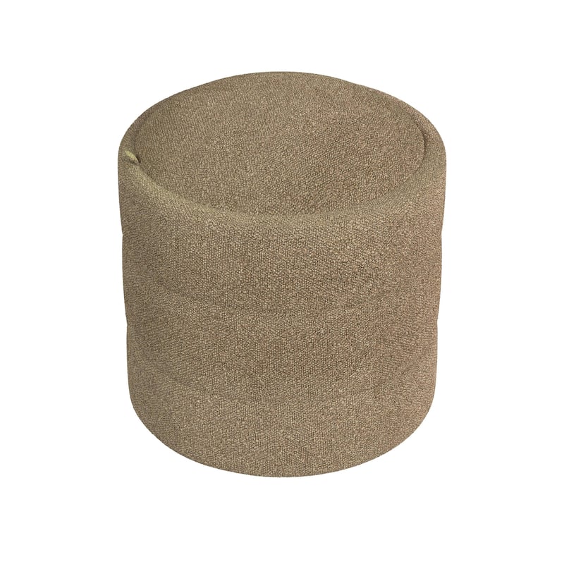 HomePop Storage Round Ottoman