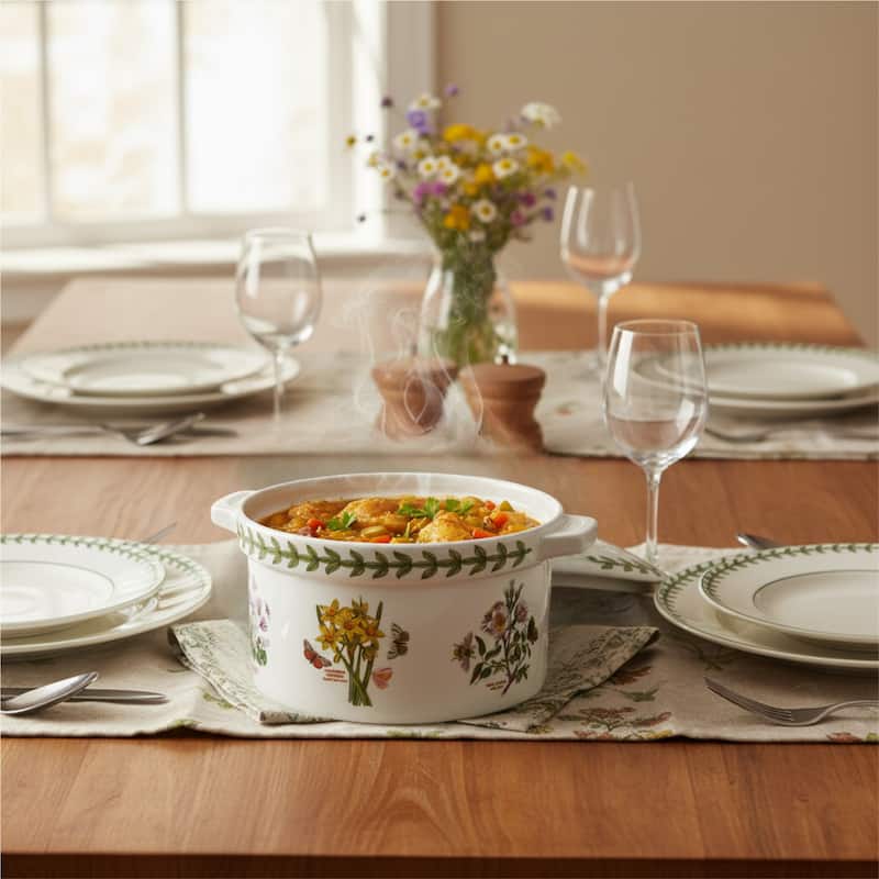 Portmeirion Botanic Garden Individual Covered Casserole