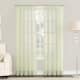 No. 918 Emily Voile Sheer Rod Pocket Curtain Panel, Single Panel