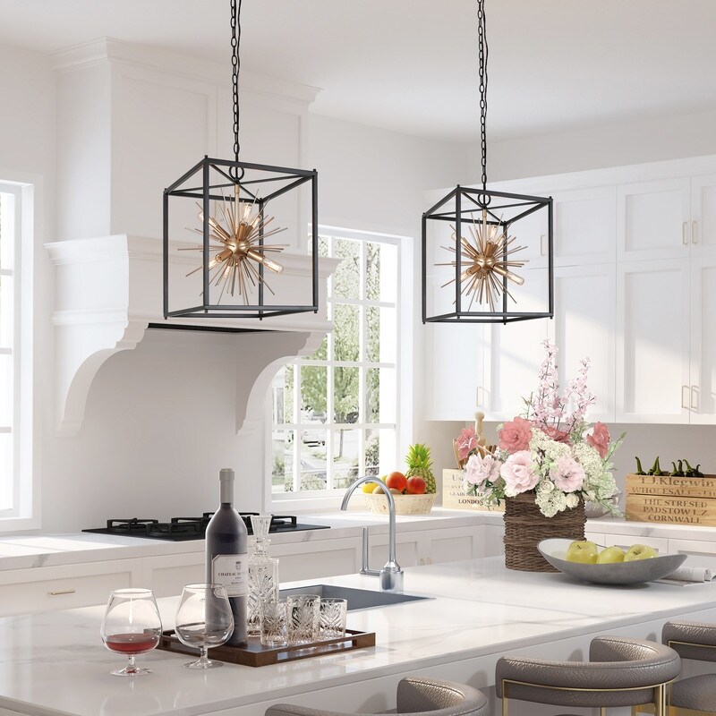 Tinky Modern Farmhouse Black Gold 6 